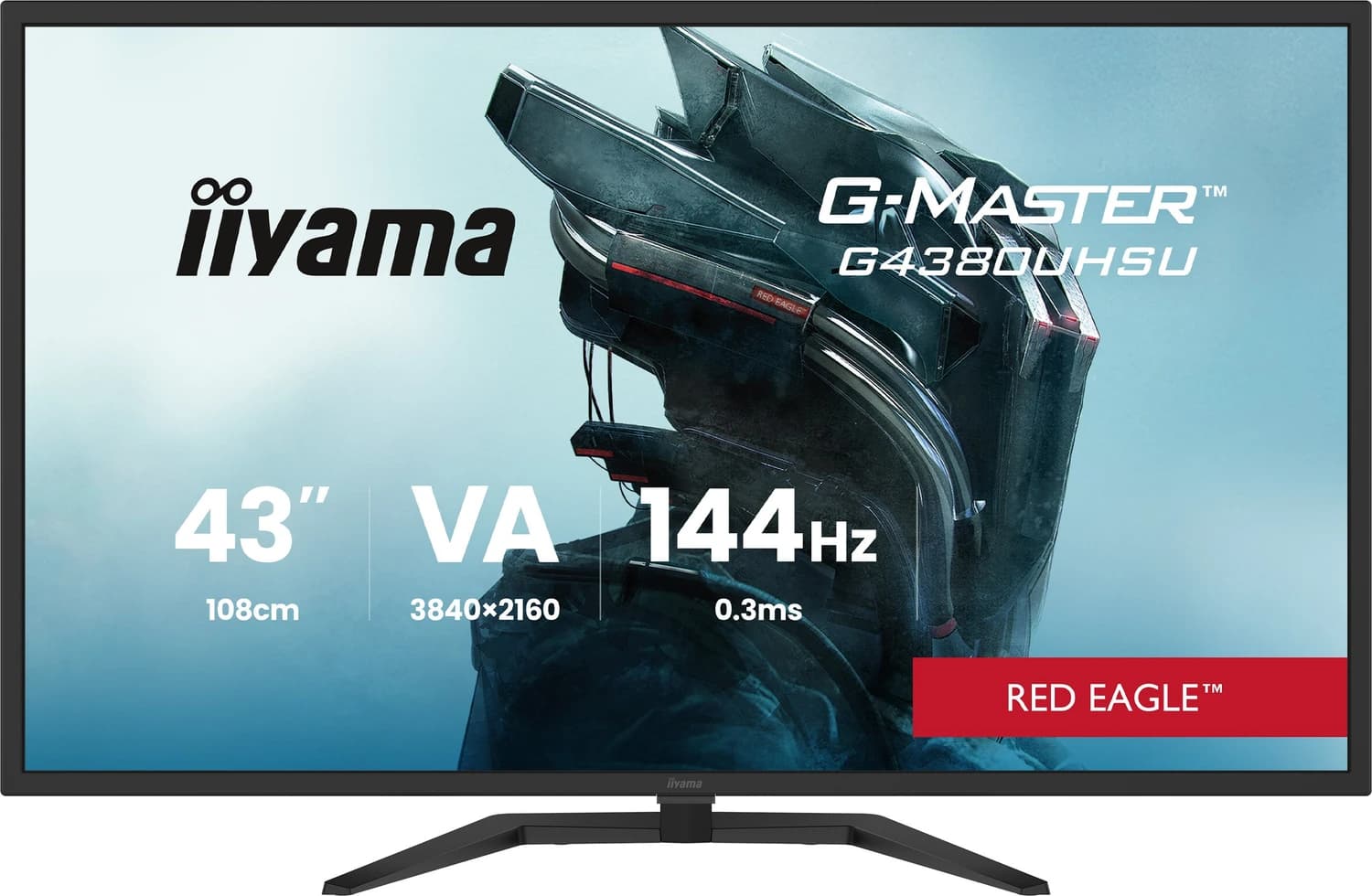 iiyama G-Master G4380UHSU-B2 Red Eagle